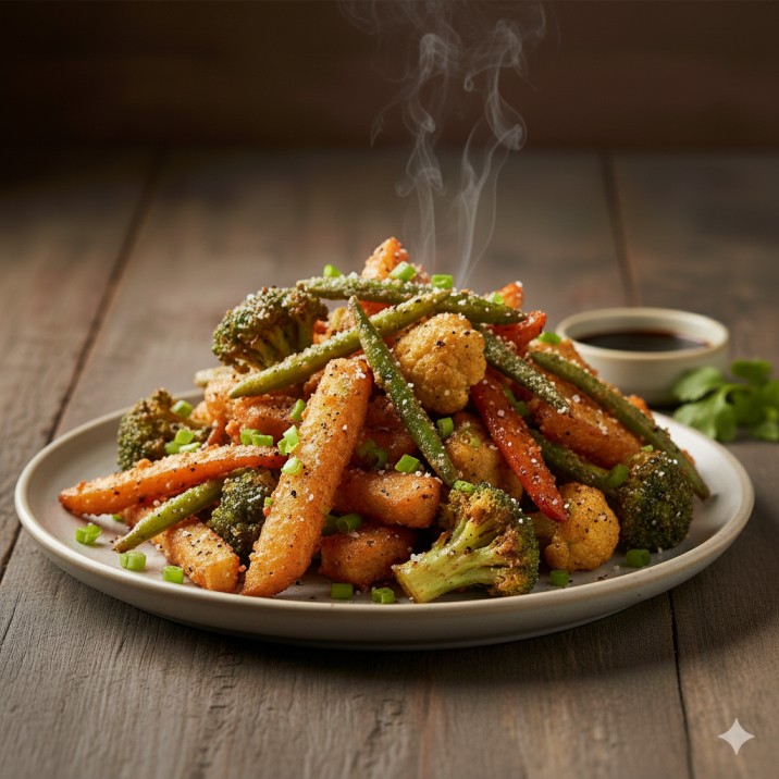 Crispy Vegetables Salt & Pepper